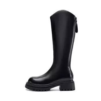 Сапоги женские Zhr, цвет Black [Short Plush] - CQ12A