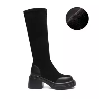 Сапоги женские Zhr, хаки