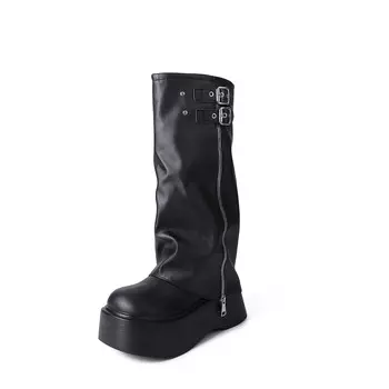 Сапоги женские Zi Xiao, черный