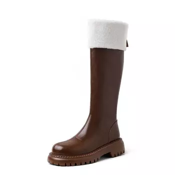 Сапоги женские Zi Xiao, коричневый