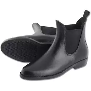 Сапоги зимние для верховой езды GRÖNLAND искусственная кожа черные ELT, черный