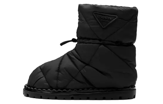 Сапоги зимние Prada женские, черный