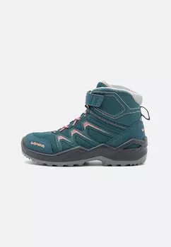 Сапоги зимние/зимние ботинки MADDOX WARM GTX MID UNISEX Lowa, цвет petrol/rose