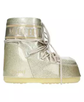 Сапоги золотые Moon Boot, желтый