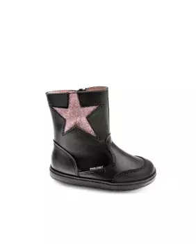 Сапожки для девочки Leader-tech на молнии Pablosky, черный