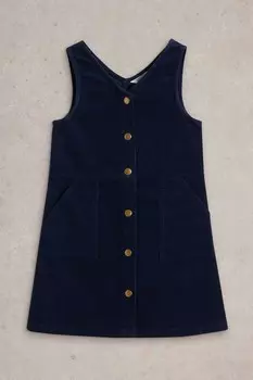 Сарафан из 100% органического хлопка White Stuff, синий