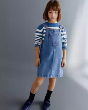 Сарафан Kids El Corte Ingls, бледно-голубой