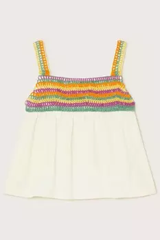 Сарафан крючком Monsoon, бежевый