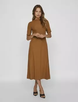 Сарафан KURZARM VILA, коричневый