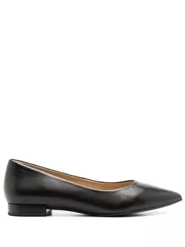 Sarah Chofakian балетки Francesca с заостренным носком, черный