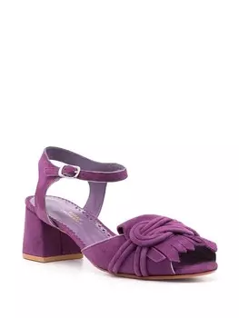 Sarah Chofakian босоножки Antonieta, фиолетовый