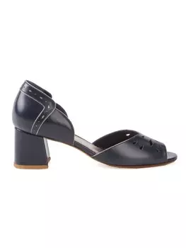 Sarah Chofakian босоножки на каблуке, синий