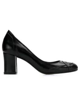 Sarah Chofakian leather pumps, черный