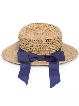 Sarah Chofakian шляпа Artisan, серый