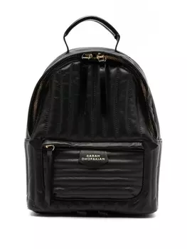 Sarah Chofakian стеганый рюкзак Mochila, черный