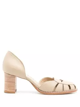 Sarah Chofakian туфли-лодочки Scarpin Yosemite, нейтральный цвет