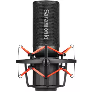 Saramonic SR-BV4 Суперкардиоидный Конденсаторный микрофон с Большой диафрагмой с Амортизатором и поп-фильтром
