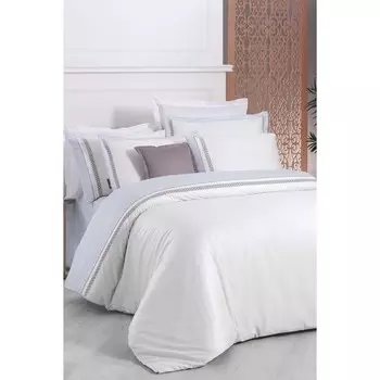 Sarev Graz Синий Комплект постельного белья из 100% хлопкового сатина 300TC