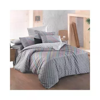 Сарев Тина V1 Комплект постельного белья из необычного поплина, двуспальный