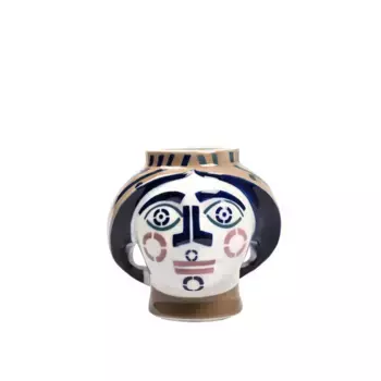 Sargadelos Декоративная фигурка Голова Собрать Женщина Саргаделос, разноцветный