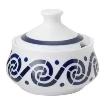 Sargadelos Саргаделос Спироидная сахарница, синий