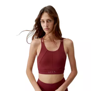 Saril Born Living Yoga Женский спортивный топ, цвет Burdeos