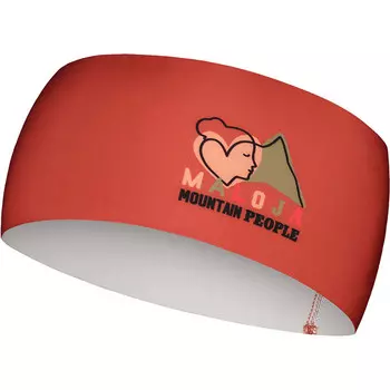 Сарнонико М повязка на голову Maloja, красный