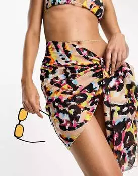 Саронг CandyPants с разноцветными принтами