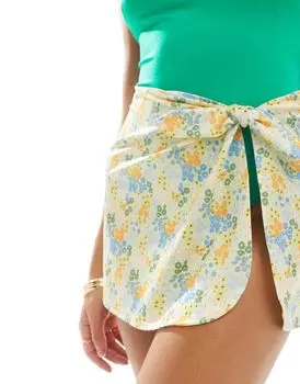 Саронг & Other Stories с цветочным принтом