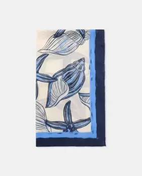 Саронг с цветочным принтом nfasis, белый