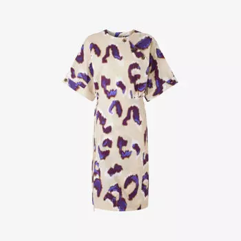 Саронг Soeur с принтом, бежевый