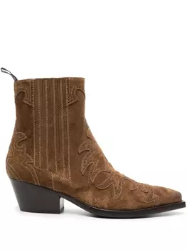 Sartore ботильоны на каблуке, коричневый