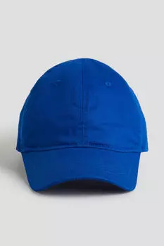 Саржевая кепка H&M, синий