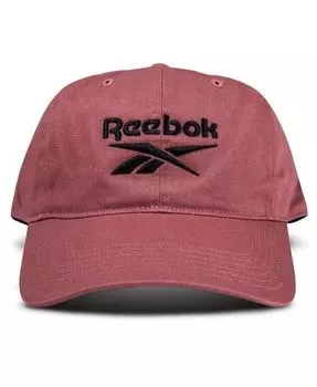 Саржевая кепка с логотипом Reebok, розовый