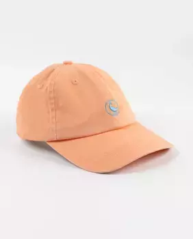 Саржевая кепка унисекс El Ganso из стираного хлопка оранжевого цвета