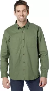 Саржевая рубашка BeanFlex с длинным рукавом, традиционный крой L.L.Bean, цвет Sage