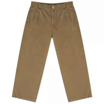 Саржевые брюки Barbour Highgate, оливковый