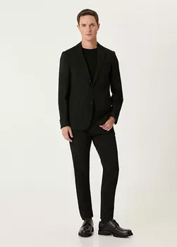 Саржевые брюки Beymen Club, черный