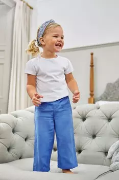 Саржевые брюки Jojo Maman Bb, синий