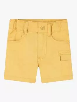 Саржевые шорты-бермуды baby chino Timberland, желтый