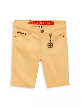 Саржевые шорты для мальчиков Elie Balleh, хаки