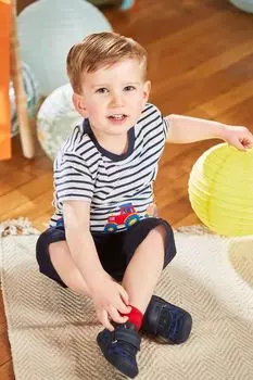 Саржевые шорты Jojo Maman Bb, синий