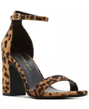 Саша Босоножки на платформе с блочным каблуком Madden Girl, мультиколор