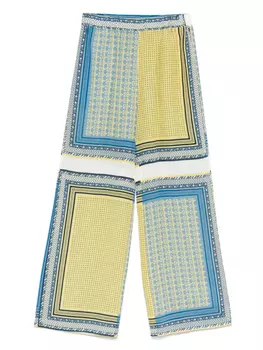 Саша брюки палаццо Antonelli, желтый