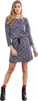 Саша Платье Hatley, цвет Blue/Popped Ikat