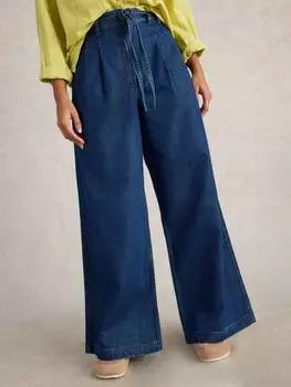 Сашины широкие джинсы White Stuff, средний синий