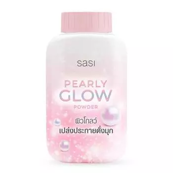 Sasi Рассыпчатая пудра Pearly Glow 50г, Natural