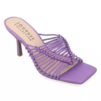 Саския сандалии Journee, фиолетовый