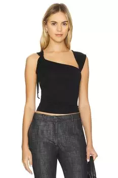 Саския топ Musier Paris, черный