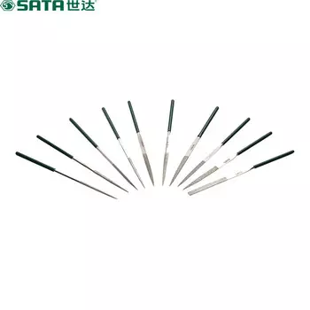 SATA 03810 Набор ромбовидных напильников, 10 предметов